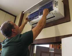 AC installation by Hometown T&S Energy