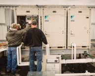 Air conditioning system maintenance